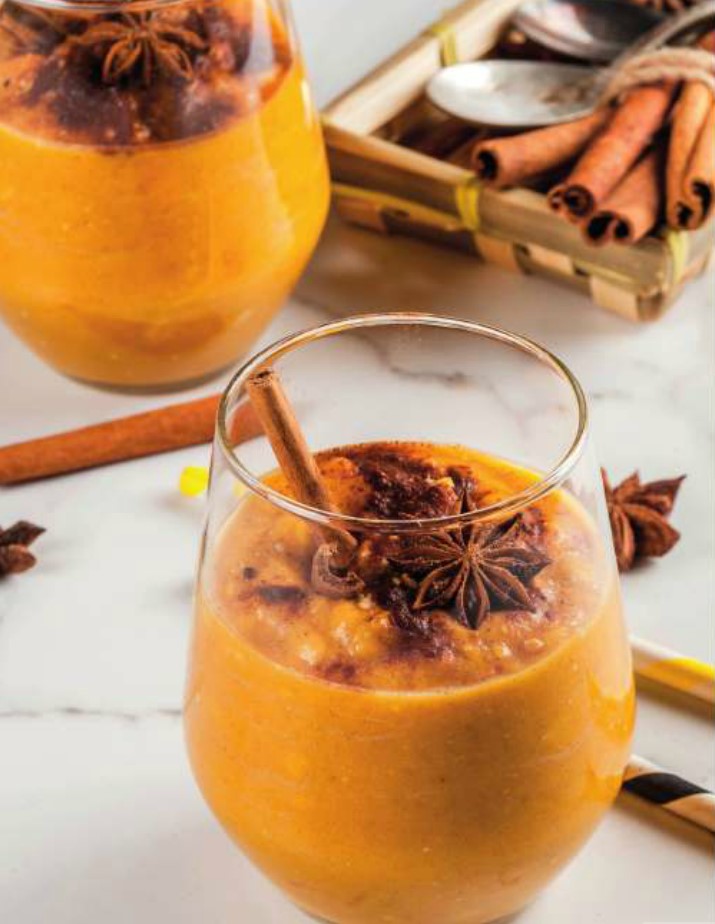 Batido Herbalife Nutrition de Abóbora e Banana